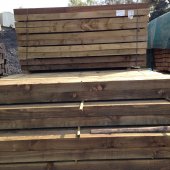 New Pine Sleepers (3000mm x 200mm x 100mm)