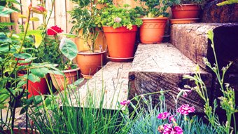 How to build steps with sleepers