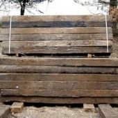Grade A Reclaimed  Sleepers (2600mm x 240mm x 150mm)